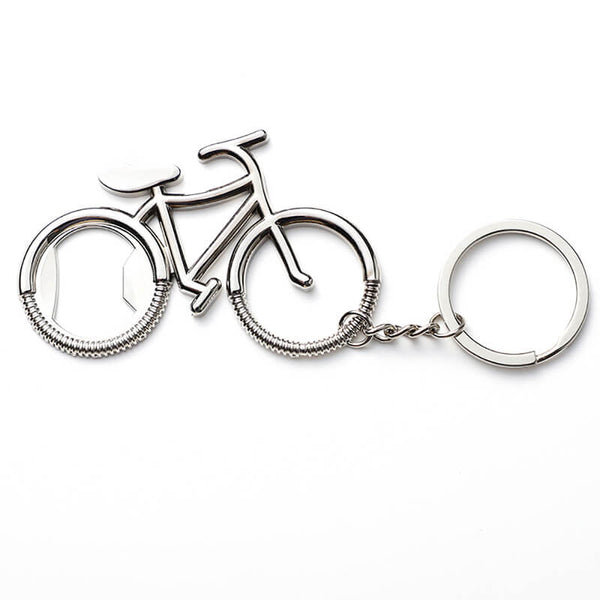 Acheter Porte-clés de vélo en métal bière, ouvre-porte-clés de vélo rétro  pour femmes et hommes, pendentif de sac, bijoux créatifs, cadeau pour le  cyclisme, 1 pièce