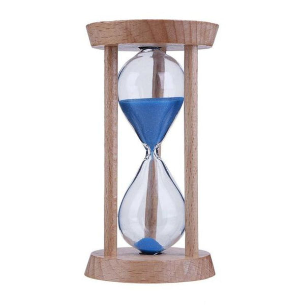 <tc>Reloj de arena de madera</tc>