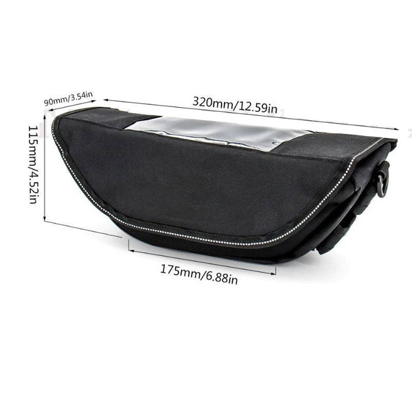 Sacoche de guidon Bar Bag Media XL - R. RECCHIA-Motos