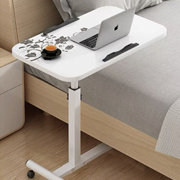 <tc>Adjustable rolling table for laptop</tc>