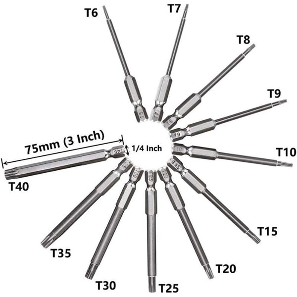 Tournevis étoile percée TTX10 L.200 mm - - 131060