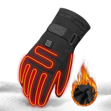 Heated cycling gloves