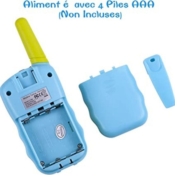 Talkie-walkie pour enfants - Jouets de 3 à 10 ans - Cadeau garçon - Jeux de  plein air
